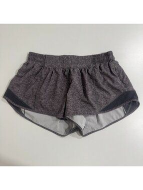 Lululemon Hotty Hot Short II *2.5" Heather Lux Multi Black Size 8